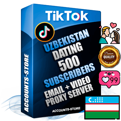 Professional Uzbek PREMIUM TikTok accounts of manual registration and farming for the DATING niche with high trust history profile photos and videos — fully themed and optimized for DATING advertising and promotion — 500 niche-related live active subscribers 2018–2022 registration years Verified Email (included) + Cookie JSON for secure import and login to the account + User Agent + high-quality content filling (profile photo banner and videos). Fully ready for targeted campaigns and ad launches from any country. Perfectly holds ads without bans. Ideal for any earning schemes affiliate promotions and marketing projects. Quality unlimited IPv4 proxy server included.