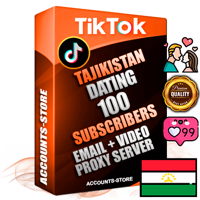 Professional Tajik PREMIUM TikTok accounts of manual registration and farming for the DATING niche with high trust history profile photos and videos — fully themed and optimized for DATING advertising and promotion — 100 niche-related live active subscribers 2018–2022 registration years Verified Email (included) + Cookie JSON for secure import and login to the account + User Agent + high-quality content filling (profile photo banner and videos). Fully ready for targeted campaigns and ad launches from any country. Perfectly holds ads without bans. Ideal for any earning schemes affiliate promotions and marketing projects. Quality unlimited IPv4 proxy server included. Professional Tajik PREMIUM TikTok accounts of manual registration and farming for the DATING niche with high trust history profile photos and videos — fully themed and optimized for DATING advertising and promotion — 100 niche-related live active subscribers 2018–2022 registration years Verified Email (included) + Cookie JSON for secure import and login to the account + User Agent + high-quality content filling (profile photo banner and videos). Fully ready for targeted campaigns and ad launches from any country. Perfectly holds ads without bans. Ideal for any earning schemes affiliate promotions and marketing projects. Quality unlimited IPv4 proxy server included.
