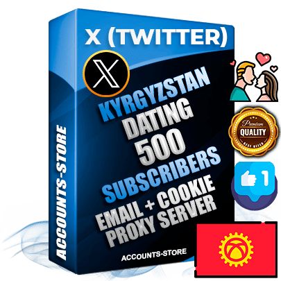 Professional Kyrgyz PREMIUM X (Twitter) accounts of manual registration and farming for the DATING niche with high trust history photos and tweets — fully themed and optimized for DATING advertising and promotion — 500 niche-related live active followers 2009–2014 registration year Verified Email (Included) + Cookie JSON for secure import and login to the account + User Agent + High-quality filling (Photo Header Posts). Fully ready for targeted campaigns and ad launches from any country. Perfectly hold ads without bans. Ideal for any earning schemes affiliate promotions and marketing projects. Quality unlimited IPv4 proxy server included. Professional Kyrgyz PREMIUM X (Twitter) accounts of manual registration and farming for the DATING niche with high trust history photos and tweets — fully themed and optimized for DATING advertising and promotion — 500 niche-related live active followers 2009–2014 registration year Verified Email (Included) + Cookie JSON for secure import and login to the account + User Agent + High-quality filling (Photo Header Posts). Fully ready for targeted campaigns and ad launches from any country. Perfectly hold ads without bans. Ideal for any earning schemes affiliate promotions and marketing projects. Quality unlimited IPv4 proxy server included.