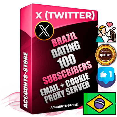 Professional Brazilian PREMIUM X (Twitter) accounts of manual registration and farming for the DATING niche with high trust history photos and tweets — fully themed and optimized for DATING advertising and promotion — 100 niche-related live active followers 2009–2014 registration year Verified Email (Included) + Cookie JSON for secure import and login to the account + User Agent + High-quality filling (Photo Header Posts). Fully ready for targeted campaigns and ad launches from any country. Perfectly hold ads without bans. Ideal for any earning schemes affiliate promotions and marketing projects. Quality unlimited IPv4 proxy server included.