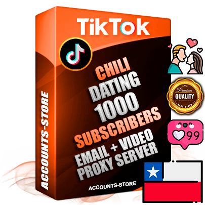 Professional Chilean PREMIUM TikTok accounts of manual registration and farming for the DATING niche with high trust history profile photos and videos — fully themed and optimized for DATING advertising and promotion — 1000 niche-related live active subscribers 2018–2022 registration years Verified Email (included) + Cookie JSON for secure import and login to the account + User Agent + high-quality content filling (profile photo banner and videos). Fully ready for targeted campaigns and ad launches from any country. Perfectly holds ads without bans. Ideal for any earning schemes affiliate promotions and marketing projects. Quality unlimited IPv4 proxy server included. Professional Chilean PREMIUM TikTok accounts of manual registration and farming for the DATING niche with high trust history profile photos and videos — fully themed and optimized for DATING advertising and promotion — 1000 niche-related live active subscribers 2018–2022 registration years Verified Email (included) + Cookie JSON for secure import and login to the account + User Agent + high-quality content filling (profile photo banner and videos). Fully ready for targeted campaigns and ad launches from any country. Perfectly holds ads without bans. Ideal for any earning schemes affiliate promotions and marketing projects. Quality unlimited IPv4 proxy server included.