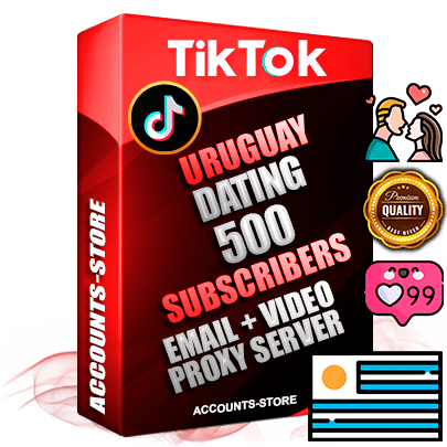 Professional Uruguayan PREMIUM TikTok accounts of manual registration and farming for the DATING niche with high trust history profile photos and videos — fully themed and optimized for DATING advertising and promotion — 500 niche-related live active subscribers 2018–2022 registration years Verified Email (included) + Cookie JSON for secure import and login to the account + User Agent + high-quality content filling (profile photo banner and videos). Fully ready for targeted campaigns and ad launches from any country. Perfectly holds ads without bans. Ideal for any earning schemes affiliate promotions and marketing projects. Quality unlimited IPv4 proxy server included.