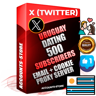 Professional Uruguayan PREMIUM X (Twitter) accounts of manual registration and farming for the DATING niche with high trust history photos and tweets — fully themed and optimized for DATING advertising and promotion — 500 niche-related live active followers 2009–2014 registration year Verified Email (Included) + Cookie JSON for secure import and login to the account + User Agent + High-quality filling (Photo Header Posts). Fully ready for targeted campaigns and ad launches from any country. Perfectly hold ads without bans. Ideal for any earning schemes affiliate promotions and marketing projects. Quality unlimited IPv4 proxy server included.
