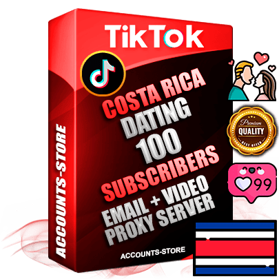 Professional Costa Rican PREMIUM TikTok accounts of manual registration and farming for the DATING niche with high trust history profile photos and videos — fully themed and optimized for DATING advertising and promotion — 100 niche-related live active subscribers 2018–2022 registration years Verified Email (included) + Cookie JSON for secure import and login to the account + User Agent + high-quality content filling (profile photo banner and videos). Fully ready for targeted campaigns and ad launches from any country. Perfectly holds ads without bans. Ideal for any earning schemes affiliate promotions and marketing projects. Quality unlimited IPv4 proxy server included. Professional Costa Rican PREMIUM TikTok accounts of manual registration and farming for the DATING niche with high trust history profile photos and videos — fully themed and optimized for DATING advertising and promotion — 100 niche-related live active subscribers 2018–2022 registration years Verified Email (included) + Cookie JSON for secure import and login to the account + User Agent + high-quality content filling (profile photo banner and videos). Fully ready for targeted campaigns and ad launches from any country. Perfectly holds ads without bans. Ideal for any earning schemes affiliate promotions and marketing projects. Quality unlimited IPv4 proxy server included.