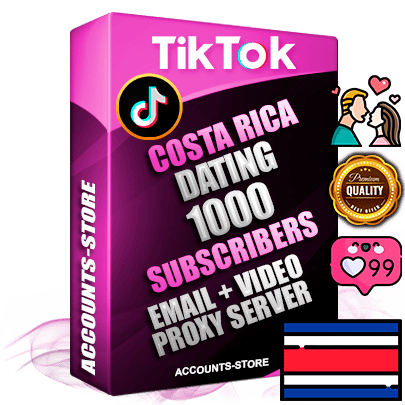Professional Costa Rican PREMIUM TikTok accounts of manual registration and farming for the DATING niche with high trust history profile photos and videos — fully themed and optimized for DATING advertising and promotion — 1000 niche-related live active subscribers 2018–2022 registration years Verified Email (included) + Cookie JSON for secure import and login to the account + User Agent + high-quality content filling (profile photo banner and videos). Fully ready for targeted campaigns and ad launches from any country. Perfectly holds ads without bans. Ideal for any earning schemes affiliate promotions and marketing projects. Quality unlimited IPv4 proxy server included. Professional Costa Rican PREMIUM TikTok accounts of manual registration and farming for the DATING niche with high trust history profile photos and videos — fully themed and optimized for DATING advertising and promotion — 1000 niche-related live active subscribers 2018–2022 registration years Verified Email (included) + Cookie JSON for secure import and login to the account + User Agent + high-quality content filling (profile photo banner and videos). Fully ready for targeted campaigns and ad launches from any country. Perfectly holds ads without bans. Ideal for any earning schemes affiliate promotions and marketing projects. Quality unlimited IPv4 proxy server included.