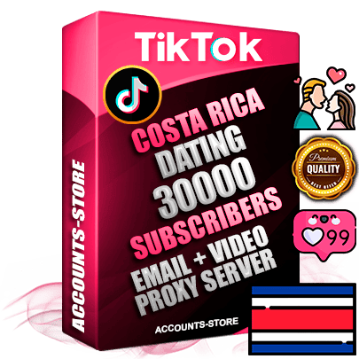 Professional Costa Rican PREMIUM TikTok accounts of manual registration and farming for the DATING niche with high trust history profile photos and videos — fully themed and optimized for DATING advertising and promotion — 30000 niche-related live active subscribers 2018–2022 registration years Verified Email (included) + Cookie JSON for secure import and login to the account + User Agent + high-quality content filling (profile photo banner and videos). Fully ready for targeted campaigns and ad launches from any country. Perfectly holds ads without bans. Ideal for any earning schemes affiliate promotions and marketing projects. Quality unlimited IPv4 proxy server included.
