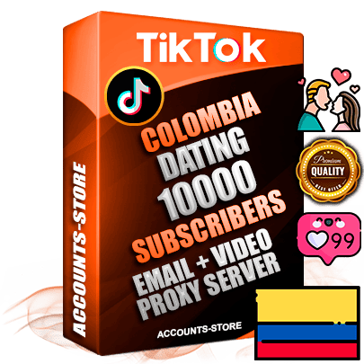 Professional Colombian PREMIUM TikTok accounts of manual registration and farming for the DATING niche with high trust history profile photos and videos — fully themed and optimized for DATING advertising and promotion — 10000 niche-related live active subscribers 2018–2022 registration years Verified Email (included) + Cookie JSON for secure import and login to the account + User Agent + high-quality content filling (profile photo banner and videos). Fully ready for targeted campaigns and ad launches from any country. Perfectly holds ads without bans. Ideal for any earning schemes affiliate promotions and marketing projects. Quality unlimited IPv4 proxy server included. Professional Colombian PREMIUM TikTok accounts of manual registration and farming for the DATING niche with high trust history profile photos and videos — fully themed and optimized for DATING advertising and promotion — 10000 niche-related live active subscribers 2018–2022 registration years Verified Email (included) + Cookie JSON for secure import and login to the account + User Agent + high-quality content filling (profile photo banner and videos). Fully ready for targeted campaigns and ad launches from any country. Perfectly holds ads without bans. Ideal for any earning schemes affiliate promotions and marketing projects. Quality unlimited IPv4 proxy server included.