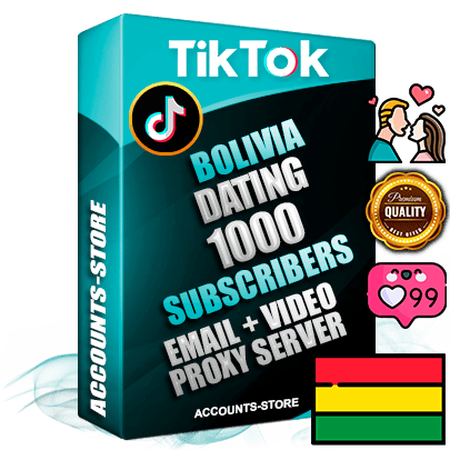 Professional Bolivian PREMIUM TikTok accounts of manual registration and farming for the DATING niche with high trust history profile photos and videos — fully themed and optimized for DATING advertising and promotion — 1000 niche-related live active subscribers 2018–2022 registration years Verified Email (included) + Cookie JSON for secure import and login to the account + User Agent + high-quality content filling (profile photo banner and videos). Fully ready for targeted campaigns and ad launches from any country. Perfectly holds ads without bans. Ideal for any earning schemes affiliate promotions and marketing projects. Quality unlimited IPv4 proxy server included. Professional Bolivian PREMIUM TikTok accounts of manual registration and farming for the DATING niche with high trust history profile photos and videos — fully themed and optimized for DATING advertising and promotion — 1000 niche-related live active subscribers 2018–2022 registration years Verified Email (included) + Cookie JSON for secure import and login to the account + User Agent + high-quality content filling (profile photo banner and videos). Fully ready for targeted campaigns and ad launches from any country. Perfectly holds ads without bans. Ideal for any earning schemes affiliate promotions and marketing projects. Quality unlimited IPv4 proxy server included.