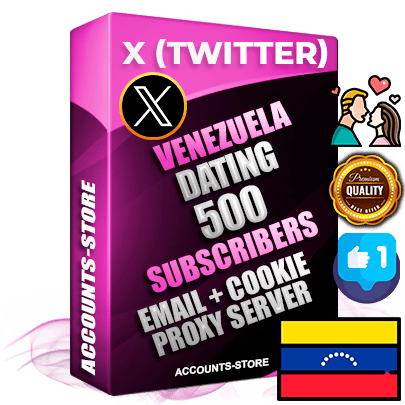 Professional Venezuelan PREMIUM X (Twitter) accounts of manual registration and farming for the DATING niche with high trust history photos and tweets — fully themed and optimized for DATING advertising and promotion — 500 niche-related live active followers 2009–2014 registration year Verified Email (Included) + Cookie JSON for secure import and login to the account + User Agent + High-quality filling (Photo Header Posts). Fully ready for targeted campaigns and ad launches from any country. Perfectly hold ads without bans. Ideal for any earning schemes affiliate promotions and marketing projects. Quality unlimited IPv4 proxy server included. Professional Venezuelan PREMIUM X (Twitter) accounts of manual registration and farming for the DATING niche with high trust history photos and tweets — fully themed and optimized for DATING advertising and promotion — 500 niche-related live active followers 2009–2014 registration year Verified Email (Included) + Cookie JSON for secure import and login to the account + User Agent + High-quality filling (Photo Header Posts). Fully ready for targeted campaigns and ad launches from any country. Perfectly hold ads without bans. Ideal for any earning schemes affiliate promotions and marketing projects. Quality unlimited IPv4 proxy server included.
