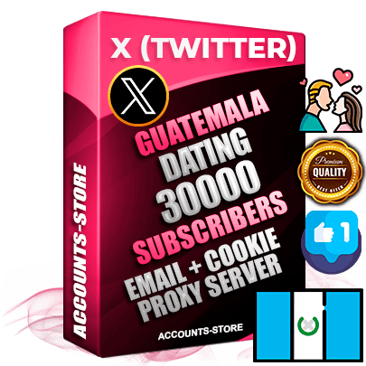 Professional Guatemalan PREMIUM X (Twitter) accounts of manual registration and farming for the DATING niche with high trust history photos and tweets — fully themed and optimized for DATING advertising and promotion — 30000 niche-related live active followers 2009–2014 registration year Verified Email (Included) + Cookie JSON for secure import and login to the account + User Agent + High-quality filling (Photo Header Posts). Fully ready for targeted campaigns and ad launches from any country. Perfectly hold ads without bans. Ideal for any earning schemes affiliate promotions and marketing projects. Quality unlimited IPv4 proxy server included.