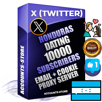 Professional Honduran PREMIUM X (Twitter) accounts of manual registration and farming for the DATING niche with high trust history photos and tweets — fully themed and optimized for DATING advertising and promotion — 10000 niche-related live active followers 2009–2014 registration year Verified Email (Included) + Cookie JSON for secure import and login to the account + User Agent + High-quality filling (Photo Header Posts). Fully ready for targeted campaigns and ad launches from any country. Perfectly hold ads without bans. Ideal for any earning schemes affiliate promotions and marketing projects. Quality unlimited IPv4 proxy server included.