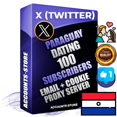 Professional Paraguayan PREMIUM X (Twitter) accounts of manual registration and farming for the DATING niche with high trust history photos and tweets — fully themed and optimized for DATING advertising and promotion — 100 niche-related live active followers 2009–2014 registration year Verified Email (Included) + Cookie JSON for secure import and login to the account + User Agent + High-quality filling (Photo Header Posts). Fully ready for targeted campaigns and ad launches from any country. Perfectly hold ads without bans. Ideal for any earning schemes affiliate promotions and marketing projects. Quality unlimited IPv4 proxy server included. Professional Paraguayan PREMIUM X (Twitter) accounts of manual registration and farming for the DATING niche with high trust history photos and tweets — fully themed and optimized for DATING advertising and promotion — 100 niche-related live active followers 2009–2014 registration year Verified Email (Included) + Cookie JSON for secure import and login to the account + User Agent + High-quality filling (Photo Header Posts). Fully ready for targeted campaigns and ad launches from any country. Perfectly hold ads without bans. Ideal for any earning schemes affiliate promotions and marketing projects. Quality unlimited IPv4 proxy server included.