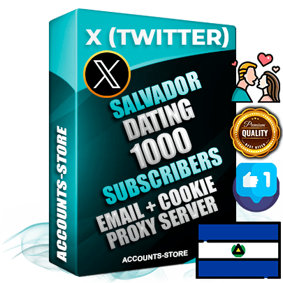 Professional Salvadoran PREMIUM X (Twitter) accounts of manual registration and farming for the DATING niche with high trust history photos and tweets — fully themed and optimized for DATING advertising and promotion — 1000 niche-related live active followers 2009–2014 registration year Verified Email (Included) + Cookie JSON for secure import and login to the account + User Agent + High-quality filling (Photo Header Posts). Fully ready for targeted campaigns and ad launches from any country. Perfectly hold ads without bans. Ideal for any earning schemes affiliate promotions and marketing projects. Quality unlimited IPv4 proxy server included.