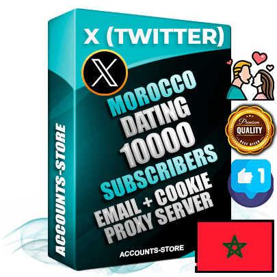Professional Moroccan PREMIUM X (Twitter) accounts of manual registration and farming for the DATING niche with high trust history photos and tweets — fully themed and optimized for DATING advertising and promotion — 10000 niche-related live active followers 2009–2014 registration year Verified Email (Included) + Cookie JSON for secure import and login to the account + User Agent + High-quality filling (Photo Header Posts). Fully ready for targeted campaigns and ad launches from any country. Perfectly hold ads without bans. Ideal for any earning schemes affiliate promotions and marketing projects. Quality unlimited IPv4 proxy server included.