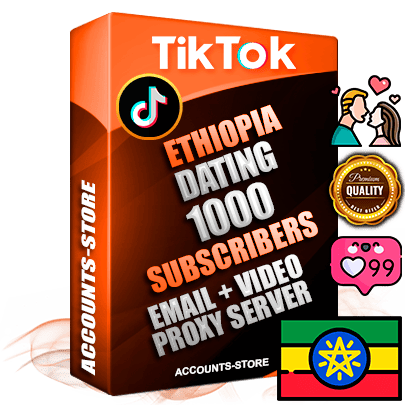 Professional Ethiopian PREMIUM TikTok accounts of manual registration and farming for the DATING niche with high trust history profile photos and videos — fully themed and optimized for DATING advertising and promotion — 1000 niche-related live active subscribers 2018–2022 registration years Verified Email (included) + Cookie JSON for secure import and login to the account + User Agent + high-quality content filling (profile photo banner and videos). Fully ready for targeted campaigns and ad launches from any country. Perfectly holds ads without bans. Ideal for any earning schemes affiliate promotions and marketing projects. Quality unlimited IPv4 proxy server included. Professional Ethiopian PREMIUM TikTok accounts of manual registration and farming for the DATING niche with high trust history profile photos and videos — fully themed and optimized for DATING advertising and promotion — 1000 niche-related live active subscribers 2018–2022 registration years Verified Email (included) + Cookie JSON for secure import and login to the account + User Agent + high-quality content filling (profile photo banner and videos). Fully ready for targeted campaigns and ad launches from any country. Perfectly holds ads without bans. Ideal for any earning schemes affiliate promotions and marketing projects. Quality unlimited IPv4 proxy server included.