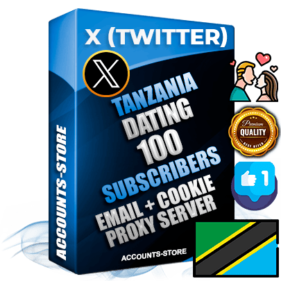 Professional Tanzanian PREMIUM X (Twitter) accounts of manual registration and farming for the DATING niche with high trust history photos and tweets — fully themed and optimized for DATING advertising and promotion — 100 niche-related live active followers 2009–2014 registration year Verified Email (Included) + Cookie JSON for secure import and login to the account + User Agent + High-quality filling (Photo Header Posts). Fully ready for targeted campaigns and ad launches from any country. Perfectly hold ads without bans. Ideal for any earning schemes affiliate promotions and marketing projects. Quality unlimited IPv4 proxy server included. Professional Tanzanian PREMIUM X (Twitter) accounts of manual registration and farming for the DATING niche with high trust history photos and tweets — fully themed and optimized for DATING advertising and promotion — 100 niche-related live active followers 2009–2014 registration year Verified Email (Included) + Cookie JSON for secure import and login to the account + User Agent + High-quality filling (Photo Header Posts). Fully ready for targeted campaigns and ad launches from any country. Perfectly hold ads without bans. Ideal for any earning schemes affiliate promotions and marketing projects. Quality unlimited IPv4 proxy server included.