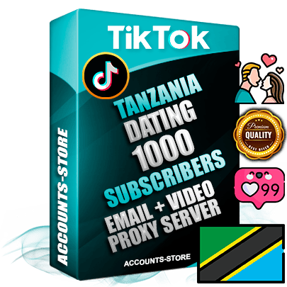 Professional Tanzanian PREMIUM TikTok accounts of manual registration and farming for the DATING niche with high trust history profile photos and videos — fully themed and optimized for DATING advertising and promotion — 1000 niche-related live active subscribers 2018–2022 registration years Verified Email (included) + Cookie JSON for secure import and login to the account + User Agent + high-quality content filling (profile photo banner and videos). Fully ready for targeted campaigns and ad launches from any country. Perfectly holds ads without bans. Ideal for any earning schemes affiliate promotions and marketing projects. Quality unlimited IPv4 proxy server included. Professional Tanzanian PREMIUM TikTok accounts of manual registration and farming for the DATING niche with high trust history profile photos and videos — fully themed and optimized for DATING advertising and promotion — 1000 niche-related live active subscribers 2018–2022 registration years Verified Email (included) + Cookie JSON for secure import and login to the account + User Agent + high-quality content filling (profile photo banner and videos). Fully ready for targeted campaigns and ad launches from any country. Perfectly holds ads without bans. Ideal for any earning schemes affiliate promotions and marketing projects. Quality unlimited IPv4 proxy server included.