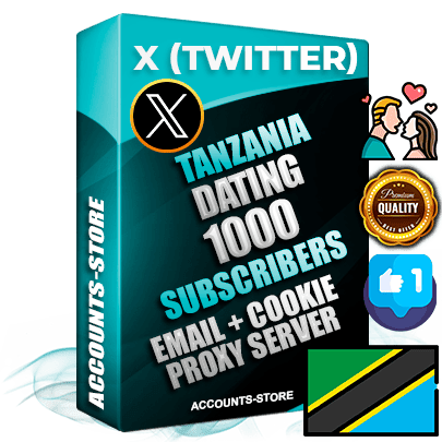 Professional Tanzanian PREMIUM X (Twitter) accounts of manual registration and farming for the DATING niche with high trust history photos and tweets — fully themed and optimized for DATING advertising and promotion — 1000 niche-related live active followers 2009–2014 registration year Verified Email (Included) + Cookie JSON for secure import and login to the account + User Agent + High-quality filling (Photo Header Posts). Fully ready for targeted campaigns and ad launches from any country. Perfectly hold ads without bans. Ideal for any earning schemes affiliate promotions and marketing projects. Quality unlimited IPv4 proxy server included.