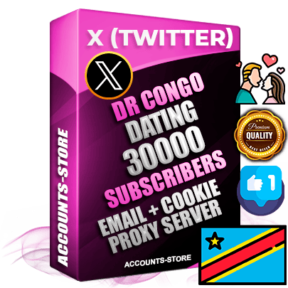 Professional DR Congo PREMIUM X (Twitter) accounts of manual registration and farming for the DATING niche with high trust history photos and tweets — fully themed and optimized for DATING advertising and promotion — 30000 niche-related live active followers 2009–2014 registration year Verified Email (Included) + Cookie JSON for secure import and login to the account + User Agent + High-quality filling (Photo Header Posts). Fully ready for targeted campaigns and ad launches from any country. Perfectly hold ads without bans. Ideal for any earning schemes affiliate promotions and marketing projects. Quality unlimited IPv4 proxy server included.