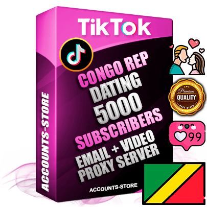 Professional Congo Rep PREMIUM TikTok accounts of manual registration and farming for the DATING niche with high trust history profile photos and videos — fully themed and optimized for DATING advertising and promotion — 5000 niche-related live active subscribers 2018–2022 registration years Verified Email (included) + Cookie JSON for secure import and login to the account + User Agent + high-quality content filling (profile photo banner and videos). Fully ready for targeted campaigns and ad launches from any country. Perfectly holds ads without bans. Ideal for any earning schemes affiliate promotions and marketing projects. Quality unlimited IPv4 proxy server included. Professional Congo Rep PREMIUM TikTok accounts of manual registration and farming for the DATING niche with high trust history profile photos and videos — fully themed and optimized for DATING advertising and promotion — 5000 niche-related live active subscribers 2018–2022 registration years Verified Email (included) + Cookie JSON for secure import and login to the account + User Agent + high-quality content filling (profile photo banner and videos). Fully ready for targeted campaigns and ad launches from any country. Perfectly holds ads without bans. Ideal for any earning schemes affiliate promotions and marketing projects. Quality unlimited IPv4 proxy server included.