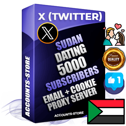 Professional Sudanese PREMIUM X (Twitter) accounts of manual registration and farming for the DATING niche with high trust history photos and tweets — fully themed and optimized for DATING advertising and promotion — 5000 niche-related live active followers 2009–2014 registration year Verified Email (Included) + Cookie JSON for secure import and login to the account + User Agent + High-quality filling (Photo Header Posts). Fully ready for targeted campaigns and ad launches from any country. Perfectly hold ads without bans. Ideal for any earning schemes affiliate promotions and marketing projects. Quality unlimited IPv4 proxy server included. Professional Sudanese PREMIUM X (Twitter) accounts of manual registration and farming for the DATING niche with high trust history photos and tweets — fully themed and optimized for DATING advertising and promotion — 5000 niche-related live active followers 2009–2014 registration year Verified Email (Included) + Cookie JSON for secure import and login to the account + User Agent + High-quality filling (Photo Header Posts). Fully ready for targeted campaigns and ad launches from any country. Perfectly hold ads without bans. Ideal for any earning schemes affiliate promotions and marketing projects. Quality unlimited IPv4 proxy server included.