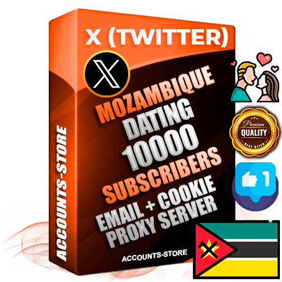 Professional Mozambican PREMIUM X (Twitter) accounts of manual registration and farming for the DATING niche with high trust history photos and tweets — fully themed and optimized for DATING advertising and promotion — 10000 niche-related live active followers 2009–2014 registration year Verified Email (Included) + Cookie JSON for secure import and login to the account + User Agent + High-quality filling (Photo Header Posts). Fully ready for targeted campaigns and ad launches from any country. Perfectly hold ads without bans. Ideal for any earning schemes affiliate promotions and marketing projects. Quality unlimited IPv4 proxy server included.
