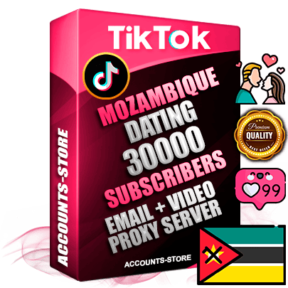 Professional Mozambican PREMIUM TikTok accounts of manual registration and farming for the DATING niche with high trust history profile photos and videos — fully themed and optimized for DATING advertising and promotion — 30000 niche-related live active subscribers 2018–2022 registration years Verified Email (included) + Cookie JSON for secure import and login to the account + User Agent + high-quality content filling (profile photo banner and videos). Fully ready for targeted campaigns and ad launches from any country. Perfectly holds ads without bans. Ideal for any earning schemes affiliate promotions and marketing projects. Quality unlimited IPv4 proxy server included. Professional Mozambican PREMIUM TikTok accounts of manual registration and farming for the DATING niche with high trust history profile photos and videos — fully themed and optimized for DATING advertising and promotion — 30000 niche-related live active subscribers 2018–2022 registration years Verified Email (included) + Cookie JSON for secure import and login to the account + User Agent + high-quality content filling (profile photo banner and videos). Fully ready for targeted campaigns and ad launches from any country. Perfectly holds ads without bans. Ideal for any earning schemes affiliate promotions and marketing projects. Quality unlimited IPv4 proxy server included.