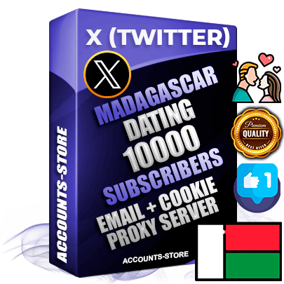 Professional Madagascar PREMIUM X (Twitter) accounts of manual registration and farming for the DATING niche with high trust history photos and tweets — fully themed and optimized for DATING advertising and promotion — 10000 niche-related live active followers 2009–2014 registration year Verified Email (Included) + Cookie JSON for secure import and login to the account + User Agent + High-quality filling (Photo Header Posts). Fully ready for targeted campaigns and ad launches from any country. Perfectly hold ads without bans. Ideal for any earning schemes affiliate promotions and marketing projects. Quality unlimited IPv4 proxy server included.