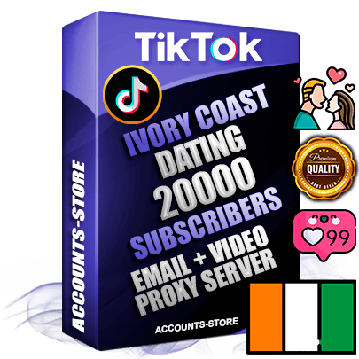 Professional Ivorian PREMIUM TikTok accounts of manual registration and farming for the DATING niche with high trust history profile photos and videos — fully themed and optimized for DATING advertising and promotion — 20000 niche-related live active subscribers 2018–2022 registration years Verified Email (included) + Cookie JSON for secure import and login to the account + User Agent + high-quality content filling (profile photo banner and videos). Fully ready for targeted campaigns and ad launches from any country. Perfectly holds ads without bans. Ideal for any earning schemes affiliate promotions and marketing projects. Quality unlimited IPv4 proxy server included.