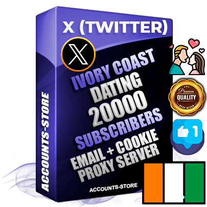 Professional Ivorian PREMIUM X (Twitter) accounts of manual registration and farming for the DATING niche with high trust history photos and tweets — fully themed and optimized for DATING advertising and promotion — 20000 niche-related live active followers 2009–2014 registration year Verified Email (Included) + Cookie JSON for secure import and login to the account + User Agent + High-quality filling (Photo Header Posts). Fully ready for targeted campaigns and ad launches from any country. Perfectly hold ads without bans. Ideal for any earning schemes affiliate promotions and marketing projects. Quality unlimited IPv4 proxy server included. Professional Ivorian PREMIUM X (Twitter) accounts of manual registration and farming for the DATING niche with high trust history photos and tweets — fully themed and optimized for DATING advertising and promotion — 20000 niche-related live active followers 2009–2014 registration year Verified Email (Included) + Cookie JSON for secure import and login to the account + User Agent + High-quality filling (Photo Header Posts). Fully ready for targeted campaigns and ad launches from any country. Perfectly hold ads without bans. Ideal for any earning schemes affiliate promotions and marketing projects. Quality unlimited IPv4 proxy server included.