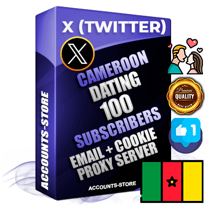 Professional Cameroonian PREMIUM X (Twitter) accounts of manual registration and farming for the DATING niche with high trust history photos and tweets — fully themed and optimized for DATING advertising and promotion — 100 niche-related live active followers 2009–2014 registration year Verified Email (Included) + Cookie JSON for secure import and login to the account + User Agent + High-quality filling (Photo Header Posts). Fully ready for targeted campaigns and ad launches from any country. Perfectly hold ads without bans. Ideal for any earning schemes affiliate promotions and marketing projects. Quality unlimited IPv4 proxy server included. Professional Cameroonian PREMIUM X (Twitter) accounts of manual registration and farming for the DATING niche with high trust history photos and tweets — fully themed and optimized for DATING advertising and promotion — 100 niche-related live active followers 2009–2014 registration year Verified Email (Included) + Cookie JSON for secure import and login to the account + User Agent + High-quality filling (Photo Header Posts). Fully ready for targeted campaigns and ad launches from any country. Perfectly hold ads without bans. Ideal for any earning schemes affiliate promotions and marketing projects. Quality unlimited IPv4 proxy server included.