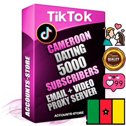 Professional Cameroonian PREMIUM TikTok accounts of manual registration and farming for the DATING niche with high trust history profile photos and videos — fully themed and optimized for DATING advertising and promotion — 5000 niche-related live active subscribers 2018–2022 registration years Verified Email (included) + Cookie JSON for secure import and login to the account + User Agent + high-quality content filling (profile photo banner and videos). Fully ready for targeted campaigns and ad launches from any country. Perfectly holds ads without bans. Ideal for any earning schemes affiliate promotions and marketing projects. Quality unlimited IPv4 proxy server included. Professional Cameroonian PREMIUM TikTok accounts of manual registration and farming for the DATING niche with high trust history profile photos and videos — fully themed and optimized for DATING advertising and promotion — 5000 niche-related live active subscribers 2018–2022 registration years Verified Email (included) + Cookie JSON for secure import and login to the account + User Agent + high-quality content filling (profile photo banner and videos). Fully ready for targeted campaigns and ad launches from any country. Perfectly holds ads without bans. Ideal for any earning schemes affiliate promotions and marketing projects. Quality unlimited IPv4 proxy server included.