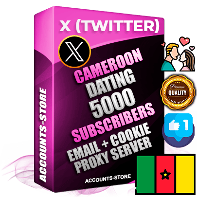 Professional Cameroonian PREMIUM X (Twitter) accounts of manual registration and farming for the DATING niche with high trust history photos and tweets — fully themed and optimized for DATING advertising and promotion — 5000 niche-related live active followers 2009–2014 registration year Verified Email (Included) + Cookie JSON for secure import and login to the account + User Agent + High-quality filling (Photo Header Posts). Fully ready for targeted campaigns and ad launches from any country. Perfectly hold ads without bans. Ideal for any earning schemes affiliate promotions and marketing projects. Quality unlimited IPv4 proxy server included. Professional Cameroonian PREMIUM X (Twitter) accounts of manual registration and farming for the DATING niche with high trust history photos and tweets — fully themed and optimized for DATING advertising and promotion — 5000 niche-related live active followers 2009–2014 registration year Verified Email (Included) + Cookie JSON for secure import and login to the account + User Agent + High-quality filling (Photo Header Posts). Fully ready for targeted campaigns and ad launches from any country. Perfectly hold ads without bans. Ideal for any earning schemes affiliate promotions and marketing projects. Quality unlimited IPv4 proxy server included.