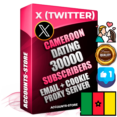 Professional Cameroonian PREMIUM X (Twitter) accounts of manual registration and farming for the DATING niche with high trust history photos and tweets — fully themed and optimized for DATING advertising and promotion — 30000 niche-related live active followers 2009–2014 registration year Verified Email (Included) + Cookie JSON for secure import and login to the account + User Agent + High-quality filling (Photo Header Posts). Fully ready for targeted campaigns and ad launches from any country. Perfectly hold ads without bans. Ideal for any earning schemes affiliate promotions and marketing projects. Quality unlimited IPv4 proxy server included. Professional Cameroonian PREMIUM X (Twitter) accounts of manual registration and farming for the DATING niche with high trust history photos and tweets — fully themed and optimized for DATING advertising and promotion — 30000 niche-related live active followers 2009–2014 registration year Verified Email (Included) + Cookie JSON for secure import and login to the account + User Agent + High-quality filling (Photo Header Posts). Fully ready for targeted campaigns and ad launches from any country. Perfectly hold ads without bans. Ideal for any earning schemes affiliate promotions and marketing projects. Quality unlimited IPv4 proxy server included.