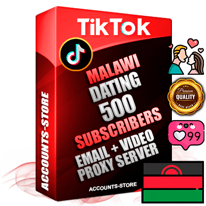 Professional Malawian PREMIUM TikTok accounts of manual registration and farming for the DATING niche with high trust history profile photos and videos — fully themed and optimized for DATING advertising and promotion — 500 niche-related live active subscribers 2018–2022 registration years Verified Email (included) + Cookie JSON for secure import and login to the account + User Agent + high-quality content filling (profile photo banner and videos). Fully ready for targeted campaigns and ad launches from any country. Perfectly holds ads without bans. Ideal for any earning schemes affiliate promotions and marketing projects. Quality unlimited IPv4 proxy server included.