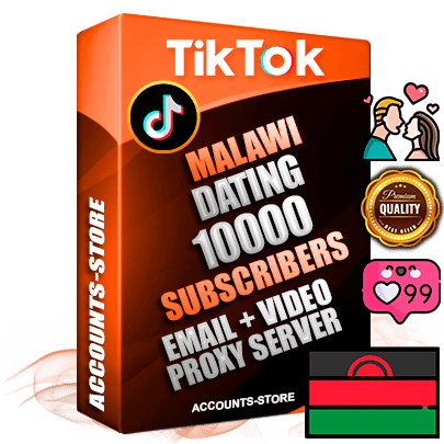 Professional Malawian PREMIUM TikTok accounts of manual registration and farming for the DATING niche with high trust history profile photos and videos — fully themed and optimized for DATING advertising and promotion — 10000 niche-related live active subscribers 2018–2022 registration years Verified Email (included) + Cookie JSON for secure import and login to the account + User Agent + high-quality content filling (profile photo banner and videos). Fully ready for targeted campaigns and ad launches from any country. Perfectly holds ads without bans. Ideal for any earning schemes affiliate promotions and marketing projects. Quality unlimited IPv4 proxy server included. Professional Malawian PREMIUM TikTok accounts of manual registration and farming for the DATING niche with high trust history profile photos and videos — fully themed and optimized for DATING advertising and promotion — 10000 niche-related live active subscribers 2018–2022 registration years Verified Email (included) + Cookie JSON for secure import and login to the account + User Agent + high-quality content filling (profile photo banner and videos). Fully ready for targeted campaigns and ad launches from any country. Perfectly holds ads without bans. Ideal for any earning schemes affiliate promotions and marketing projects. Quality unlimited IPv4 proxy server included.
