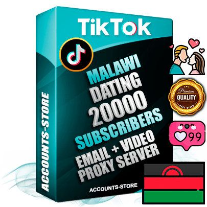 Professional Malawian PREMIUM TikTok accounts of manual registration and farming for the DATING niche with high trust history profile photos and videos — fully themed and optimized for DATING advertising and promotion — 20000 niche-related live active subscribers 2018–2022 registration years Verified Email (included) + Cookie JSON for secure import and login to the account + User Agent + high-quality content filling (profile photo banner and videos). Fully ready for targeted campaigns and ad launches from any country. Perfectly holds ads without bans. Ideal for any earning schemes affiliate promotions and marketing projects. Quality unlimited IPv4 proxy server included. Professional Malawian PREMIUM TikTok accounts of manual registration and farming for the DATING niche with high trust history profile photos and videos — fully themed and optimized for DATING advertising and promotion — 20000 niche-related live active subscribers 2018–2022 registration years Verified Email (included) + Cookie JSON for secure import and login to the account + User Agent + high-quality content filling (profile photo banner and videos). Fully ready for targeted campaigns and ad launches from any country. Perfectly holds ads without bans. Ideal for any earning schemes affiliate promotions and marketing projects. Quality unlimited IPv4 proxy server included.