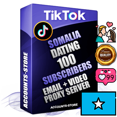 Professional Somali PREMIUM TikTok accounts of manual registration and farming for the DATING niche with high trust history profile photos and videos — fully themed and optimized for DATING advertising and promotion — 100 niche-related live active subscribers 2018–2022 registration years Verified Email (included) + Cookie JSON for secure import and login to the account + User Agent + high-quality content filling (profile photo banner and videos). Fully ready for targeted campaigns and ad launches from any country. Perfectly holds ads without bans. Ideal for any earning schemes affiliate promotions and marketing projects. Quality unlimited IPv4 proxy server included.