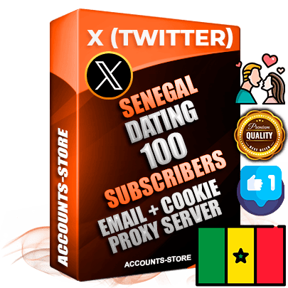 Professional Senegalese PREMIUM X (Twitter) accounts of manual registration and farming for the DATING niche with high trust history photos and tweets — fully themed and optimized for DATING advertising and promotion — 100 niche-related live active followers 2009–2014 registration year Verified Email (Included) + Cookie JSON for secure import and login to the account + User Agent + High-quality filling (Photo Header Posts). Fully ready for targeted campaigns and ad launches from any country. Perfectly hold ads without bans. Ideal for any earning schemes affiliate promotions and marketing projects. Quality unlimited IPv4 proxy server included.