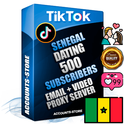 Professional Senegalese PREMIUM TikTok accounts of manual registration and farming for the DATING niche with high trust history profile photos and videos — fully themed and optimized for DATING advertising and promotion — 500 niche-related live active subscribers 2018–2022 registration years Verified Email (included) + Cookie JSON for secure import and login to the account + User Agent + high-quality content filling (profile photo banner and videos). Fully ready for targeted campaigns and ad launches from any country. Perfectly holds ads without bans. Ideal for any earning schemes affiliate promotions and marketing projects. Quality unlimited IPv4 proxy server included. Professional Senegalese PREMIUM TikTok accounts of manual registration and farming for the DATING niche with high trust history profile photos and videos — fully themed and optimized for DATING advertising and promotion — 500 niche-related live active subscribers 2018–2022 registration years Verified Email (included) + Cookie JSON for secure import and login to the account + User Agent + high-quality content filling (profile photo banner and videos). Fully ready for targeted campaigns and ad launches from any country. Perfectly holds ads without bans. Ideal for any earning schemes affiliate promotions and marketing projects. Quality unlimited IPv4 proxy server included.