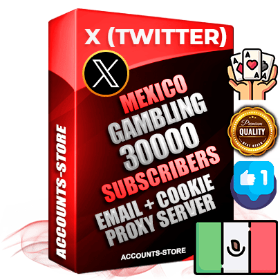Professional Mexican PREMIUM X (Twitter) accounts of manual registration and farming for the GAMBLING niche with high trust history photos and tweets — fully themed and optimized for GAMBLING advertising and promotion — 30000 niche-related live active followers 2009–2014 registration year Verified Email (Included) + Cookie JSON for secure import and login to the account + User Agent + High-quality filling (Photo Header Posts). Fully ready for targeted campaigns and ad launches from any country. Perfectly hold ads without bans. Ideal for any earning schemes affiliate promotions and marketing projects. Quality unlimited IPv4 proxy server included. Professional Mexican PREMIUM X (Twitter) accounts of manual registration and farming for the GAMBLING niche with high trust history photos and tweets — fully themed and optimized for GAMBLING advertising and promotion — 30000 niche-related live active followers 2009–2014 registration year Verified Email (Included) + Cookie JSON for secure import and login to the account + User Agent + High-quality filling (Photo Header Posts). Fully ready for targeted campaigns and ad launches from any country. Perfectly hold ads without bans. Ideal for any earning schemes affiliate promotions and marketing projects. Quality unlimited IPv4 proxy server included.