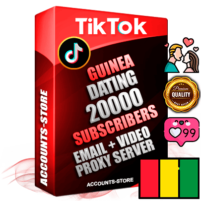 Professional Guinean PREMIUM TikTok accounts of manual registration and farming for the DATING niche with high trust history profile photos and videos — fully themed and optimized for DATING advertising and promotion — 20000 niche-related live active subscribers 2018–2022 registration years Verified Email (included) + Cookie JSON for secure import and login to the account + User Agent + high-quality content filling (profile photo banner and videos). Fully ready for targeted campaigns and ad launches from any country. Perfectly holds ads without bans. Ideal for any earning schemes affiliate promotions and marketing projects. Quality unlimited IPv4 proxy server included. Professional Guinean PREMIUM TikTok accounts of manual registration and farming for the DATING niche with high trust history profile photos and videos — fully themed and optimized for DATING advertising and promotion — 20000 niche-related live active subscribers 2018–2022 registration years Verified Email (included) + Cookie JSON for secure import and login to the account + User Agent + high-quality content filling (profile photo banner and videos). Fully ready for targeted campaigns and ad launches from any country. Perfectly holds ads without bans. Ideal for any earning schemes affiliate promotions and marketing projects. Quality unlimited IPv4 proxy server included.