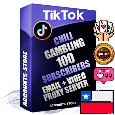 Professional Chilean PREMIUM TikTok accounts of manual registration and farming for the GAMBLING niche with high trust history profile photos and videos — fully themed and optimized for GAMBLING advertising and promotion — 100 niche-related live active subscribers 2018–2022 registration years Verified Email (included) + Cookie JSON for secure import and login to the account + User Agent + high-quality content filling (profile photo banner and videos). Fully ready for targeted campaigns and ad launches from any country. Perfectly holds ads without bans. Ideal for any earning schemes affiliate promotions and marketing projects. Quality unlimited IPv4 proxy server included.