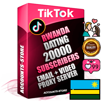 Professional Rwandan PREMIUM TikTok accounts of manual registration and farming for the DATING niche with high trust history profile photos and videos — fully themed and optimized for DATING advertising and promotion — 20000 niche-related live active subscribers 2018–2022 registration years Verified Email (included) + Cookie JSON for secure import and login to the account + User Agent + high-quality content filling (profile photo banner and videos). Fully ready for targeted campaigns and ad launches from any country. Perfectly holds ads without bans. Ideal for any earning schemes affiliate promotions and marketing projects. Quality unlimited IPv4 proxy server included. Professional Rwandan PREMIUM TikTok accounts of manual registration and farming for the DATING niche with high trust history profile photos and videos — fully themed and optimized for DATING advertising and promotion — 20000 niche-related live active subscribers 2018–2022 registration years Verified Email (included) + Cookie JSON for secure import and login to the account + User Agent + high-quality content filling (profile photo banner and videos). Fully ready for targeted campaigns and ad launches from any country. Perfectly holds ads without bans. Ideal for any earning schemes affiliate promotions and marketing projects. Quality unlimited IPv4 proxy server included.