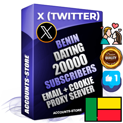 Professional Beninese PREMIUM X (Twitter) accounts of manual registration and farming for the DATING niche with high trust history photos and tweets — fully themed and optimized for DATING advertising and promotion — 20000 niche-related live active followers 2009–2014 registration year Verified Email (Included) + Cookie JSON for secure import and login to the account + User Agent + High-quality filling (Photo Header Posts). Fully ready for targeted campaigns and ad launches from any country. Perfectly hold ads without bans. Ideal for any earning schemes affiliate promotions and marketing projects. Quality unlimited IPv4 proxy server included.