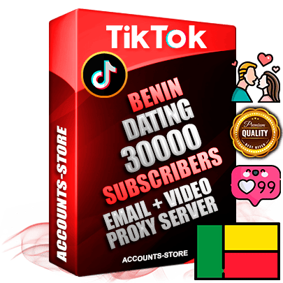 Professional Beninese PREMIUM TikTok accounts of manual registration and farming for the DATING niche with high trust history profile photos and videos — fully themed and optimized for DATING advertising and promotion — 30000 niche-related live active subscribers 2018–2022 registration years Verified Email (included) + Cookie JSON for secure import and login to the account + User Agent + high-quality content filling (profile photo banner and videos). Fully ready for targeted campaigns and ad launches from any country. Perfectly holds ads without bans. Ideal for any earning schemes affiliate promotions and marketing projects. Quality unlimited IPv4 proxy server included.