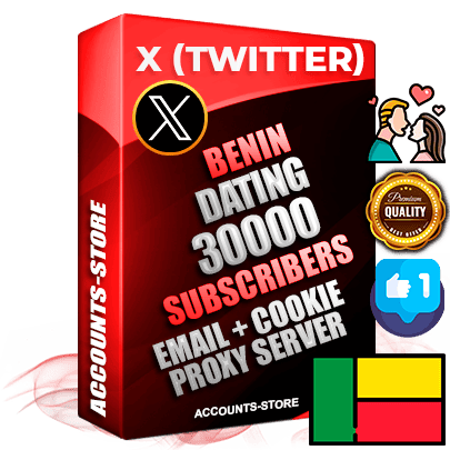 Professional Beninese PREMIUM X (Twitter) accounts of manual registration and farming for the DATING niche with high trust history photos and tweets — fully themed and optimized for DATING advertising and promotion — 30000 niche-related live active followers 2009–2014 registration year Verified Email (Included) + Cookie JSON for secure import and login to the account + User Agent + High-quality filling (Photo Header Posts). Fully ready for targeted campaigns and ad launches from any country. Perfectly hold ads without bans. Ideal for any earning schemes affiliate promotions and marketing projects. Quality unlimited IPv4 proxy server included.
