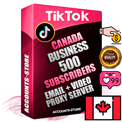Professional Canadian PREMIUM TikTok accounts of manual registration and farming for the FINANCE & BUSINESS niche with high trust history profile photos and videos — fully themed and optimized for FINANCE & BUSINESS advertising and promotion — 500 niche-related live active subscribers 2018–2022 registration years Verified Email (included) + Cookie JSON for secure import and login to the account + User Agent + high-quality content filling (profile photo banner and videos). Fully ready for targeted campaigns and ad launches from any country. Perfectly holds ads without bans. Ideal for any earning schemes affiliate promotions and marketing projects. Quality unlimited IPv4 proxy server included.