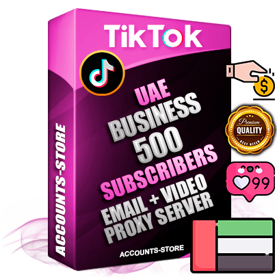 Professional UAE PREMIUM TikTok accounts of manual registration and farming for the FINANCE & BUSINESS niche with high trust history profile photos and videos — fully themed and optimized for FINANCE & BUSINESS advertising and promotion — 500 niche-related live active subscribers 2018–2022 registration years Verified Email (included) + Cookie JSON for secure import and login to the account + User Agent + high-quality content filling (profile photo banner and videos). Fully ready for targeted campaigns and ad launches from any country. Perfectly holds ads without bans. Ideal for any earning schemes affiliate promotions and marketing projects. Quality unlimited IPv4 proxy server included.