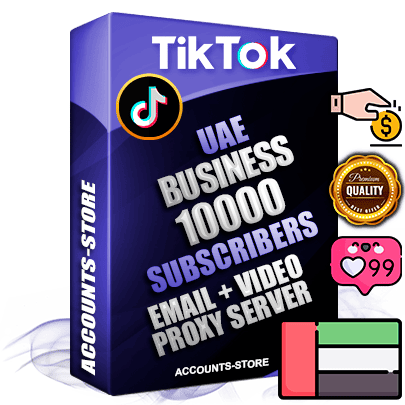 Professional UAE PREMIUM TikTok accounts of manual registration and farming for the FINANCE & BUSINESS niche with high trust history profile photos and videos — fully themed and optimized for FINANCE & BUSINESS advertising and promotion — 10000 niche-related live active subscribers 2018–2022 registration years Verified Email (included) + Cookie JSON for secure import and login to the account + User Agent + high-quality content filling (profile photo banner and videos). Fully ready for targeted campaigns and ad launches from any country. Perfectly holds ads without bans. Ideal for any earning schemes affiliate promotions and marketing projects. Quality unlimited IPv4 proxy server included.